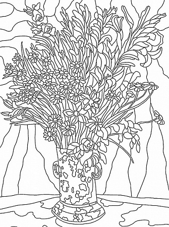 Раскраска антистресс Книга "Рисунки и мотивы в стиле импрессионизма" Раскрашивай и отдыхай. ст.48 