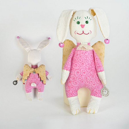 Набор для шитья куклы Зайка-ангел