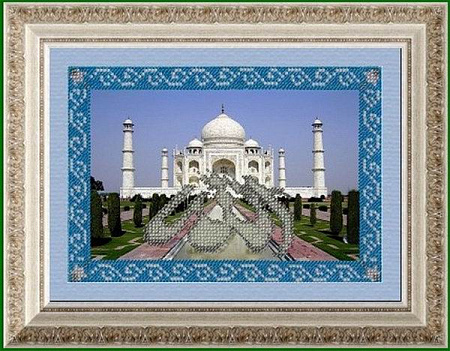 Набор для вышивания Мечети мира.Тадж Махал