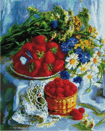 Полевые цветы и ягоды