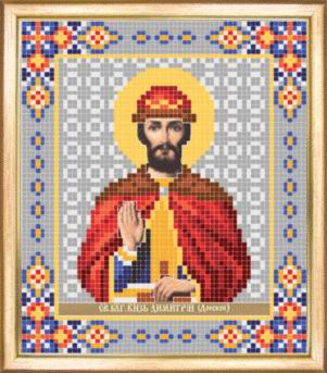 СБИ-031 схема иконы святой благоверный князь Дмитрий
