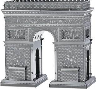  Объемная металлическая 3D модель "Arc de Triomphe"