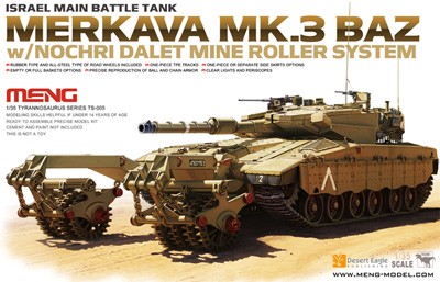 Танк Merkava Mk.3 BAZ w/Nochri Dalet Mine Roller System