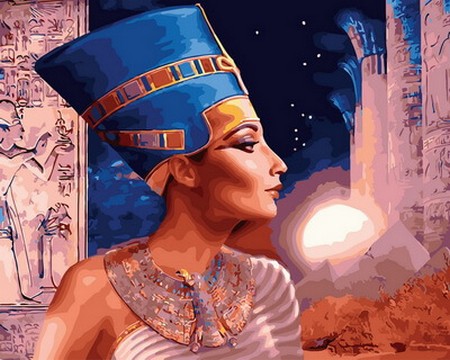Картина по номерам Нифертити