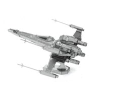 Объемная металлическая 3D модель &quot;Истребитель X-wing&quot;