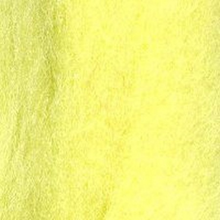 Шерсть для валяния 100% мериносовая шерсть 50 г №1340 лимон