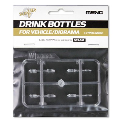 Сборная модель Бутылки Drink Bottles for Vehicle/Diorama(4types)