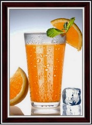 Алмазная вышивка Апельсиновый сок