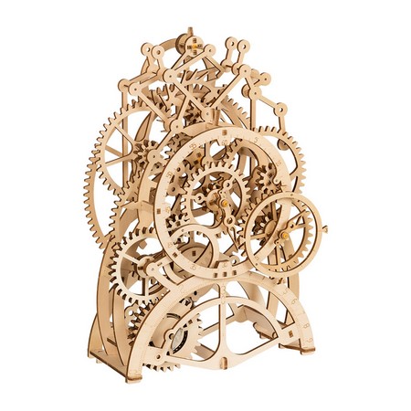 3D пазл из фанеры Пазл 3D фанера Серия Механика Часы-маятник