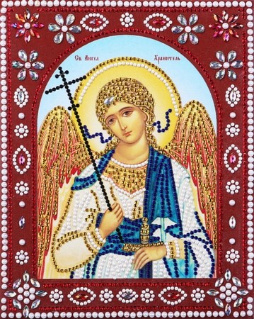 Алмазная вышивка Святой Ангел Хранитель