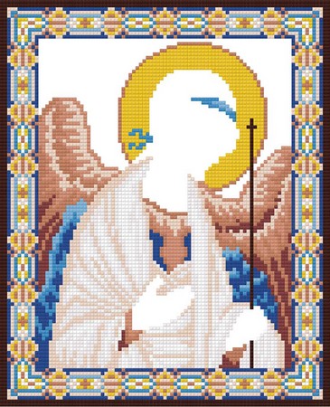 Алмазная вышивка Икона Ангела-хранителя