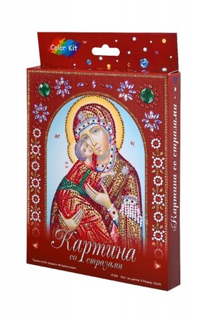 Алмазная вышивка Пресвятая Богородица Владимирская