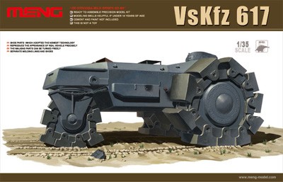 Сборная модель Противоминный каток VsKfz 617 Minenrаumer