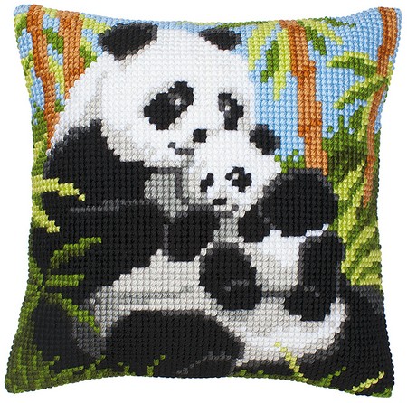 Подушка Панда семья
