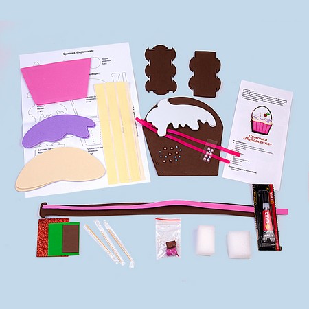 Набор для творчества сумка Пироженка