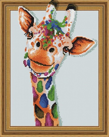 Красочный жираф 