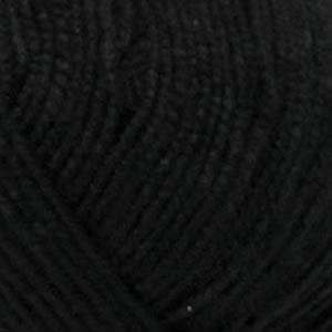 Пряжа Пехорская "Бисерная" 5 шт. в упак. цвет черный