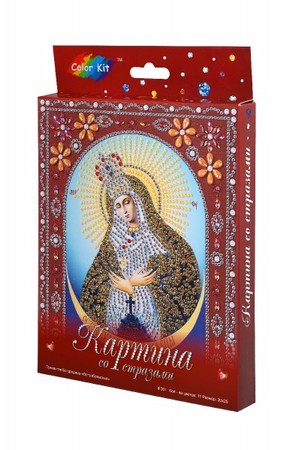 Алмазная вышивка Пресвятая Богородица Остробрамская