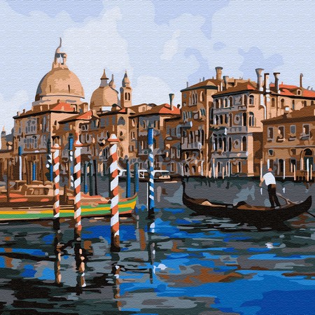 Картина по номерам Каналы Венеции