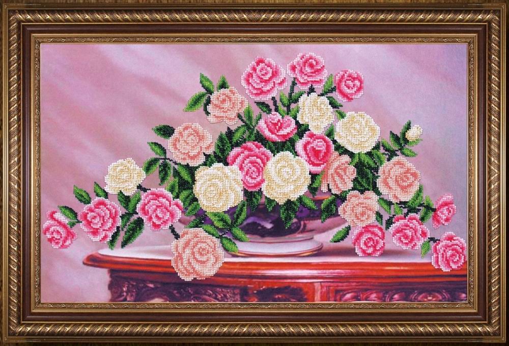 Садовые розы, Набор для вышивки , арт. Ц Панна | Купить онлайн на эталон62.рф