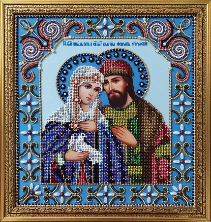 Икона Святые Петр и Феврония Муромские