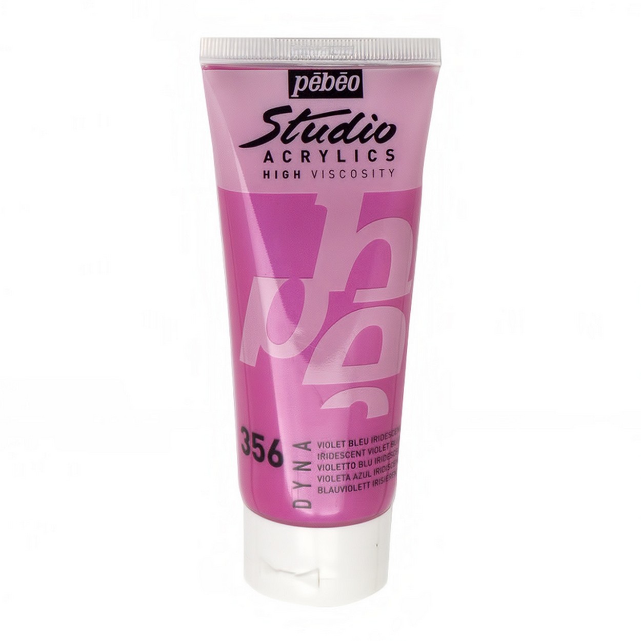 Краска акриловая Studio Acrylics DYNA 100 мл цв. фиолетово-голубой иридисцентный