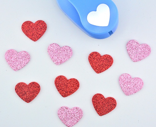 Фигурный дырокол 2,5 см Сердце