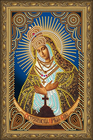 Алмазная вышивка Остробрамская Пресвятая Богородица
