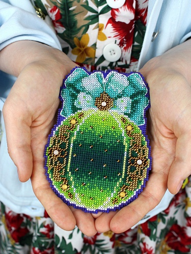 Елочный шар. Волшебство леса