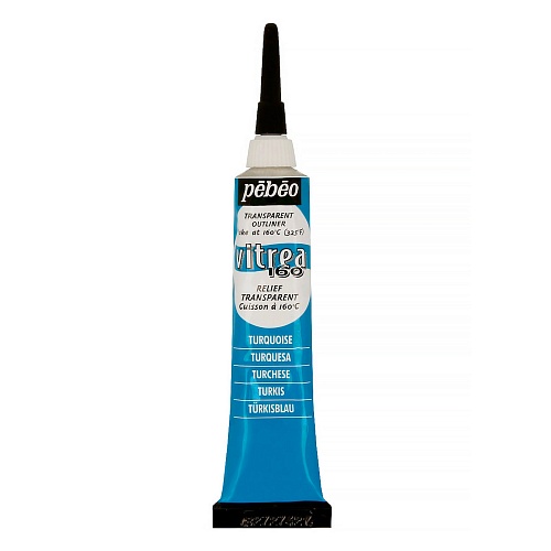 Контур по стеклу под обжиг Vitrea 160 20 мл цв. бирюзовый