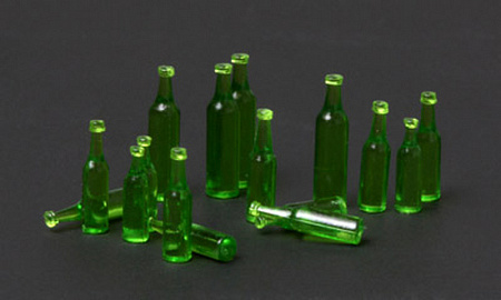 Сборная модель Бутылки с пивом Beer Bottles for Vehicle/Diorama