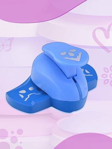 Дырокол для декора края 2.5 см Лепестки-2