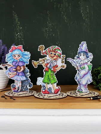 вышивка магнитов Пьеро