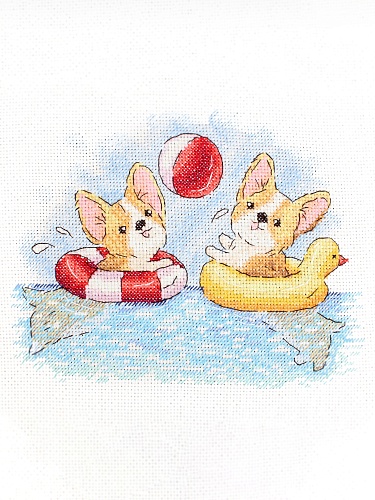 Весёлое купание