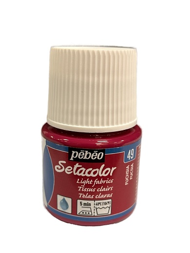 Краска для светлых тканей Setacolor 45 мл, цв. фуксия