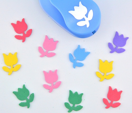 Фигурный дырокол 2,5 см Цветочек