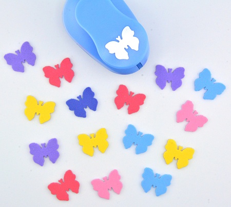 Фигурный дырокол 2,5 см Бабочка