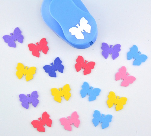 Фигурный дырокол 2,5 см Бабочка