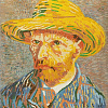 Автопортрет в соломенной шляпе, Винсент ван Гог