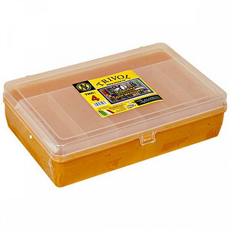 Коробка для мелочей пластик Тривол Тип-4 цв. желтый