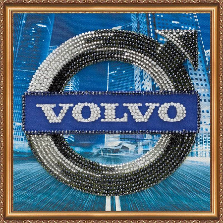 Вышивка бисером Volvo