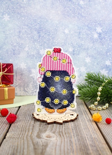 Новогодний пингвин