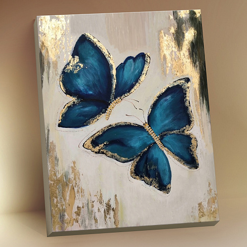 Синие бабочки