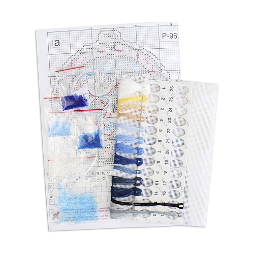 Новогодний шар. Крылатый почтальон