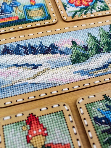 Зимний коллаж