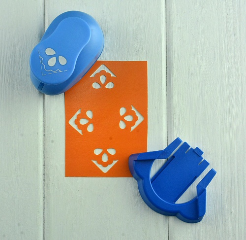 Угловой дырокол 2.5 см Лепестки