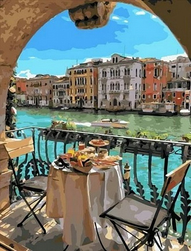 Завтрак для двоих в Венеции