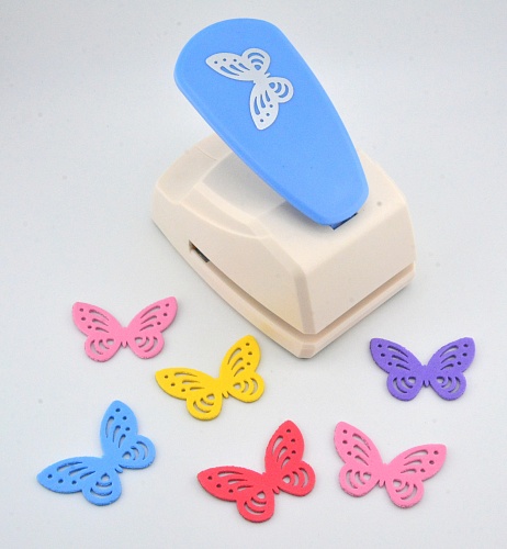 Фигурный дырокол 4,5 см Бабочка