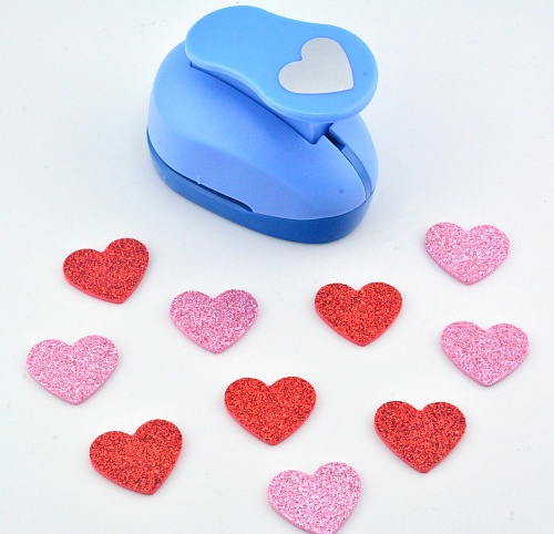 Фигурный дырокол 2,5 см Сердце