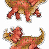 Динозавры. Трицератопс